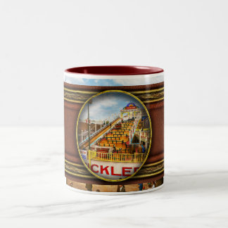 Stadt - Cincinnati OH - Tickle mich 1909 Zweifarbige Tasse