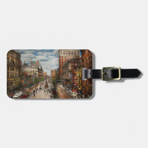 Stadt Cincinnati OH- - Tyler Davidson Brunnen 1907 Gepäckanhänger