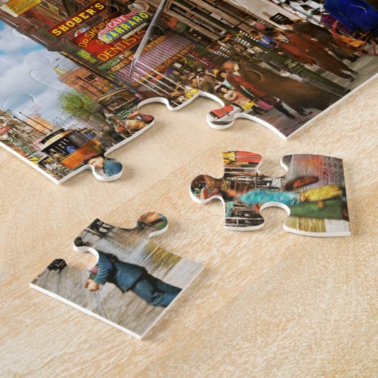 Stadt - Cincinnati, OH - Zahnarztstraße 1907 Puzzle (Seite)