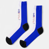 Stadt Cleveland (Ohio) Socken (Linkes Detail)