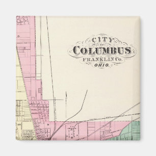 Stadt Columbus, Franklin Landkreis, Ohio Magnet