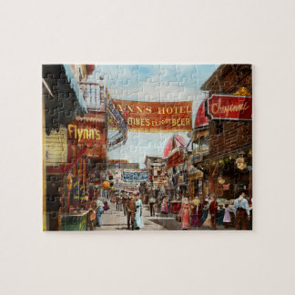 Stadt - Coney Island NY - Bowery Beer 1903 Puzzle