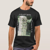 Stadt Copan Antike Ruinen Maya Archäologische T-Shirt (Vorderseite)