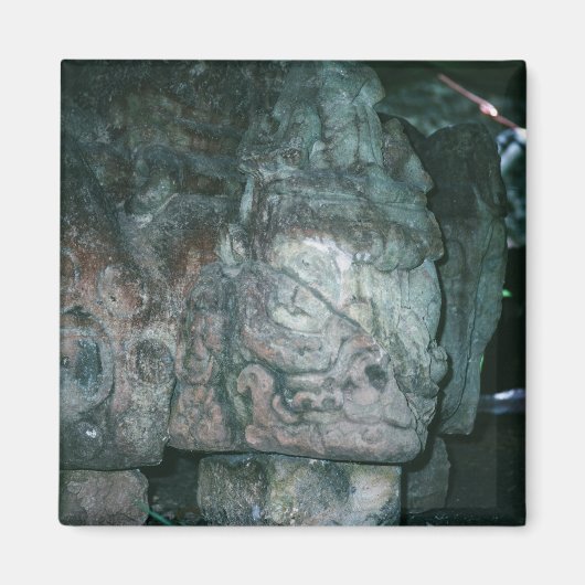 Stadt Copan Maya Ruins Honduras Foto Designed Magnet (Vorne)