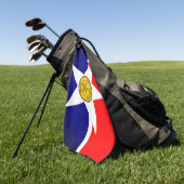 Stadt Dallas, Texas Golf Handtuch (Gras)