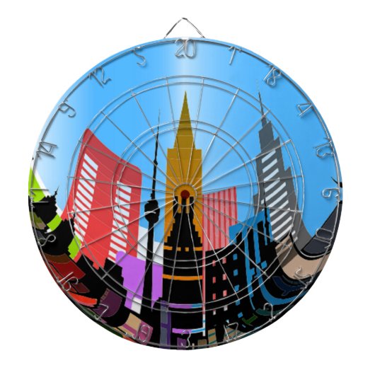 STADT DARTSCHEIBE (vorne)