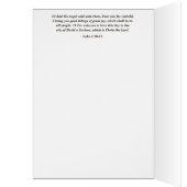 Stadt David Birth of Jesus Weihnachtskarte (Innen (Links))