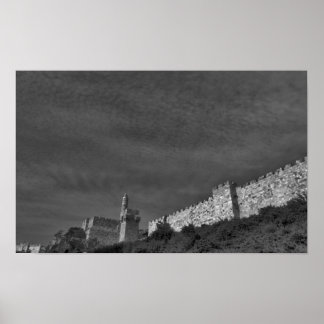Stadt David Jerusalem Poster
