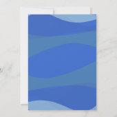 Stadt David Jewish Baby Naming Invitation Hebrew Einladung (Rückseite)