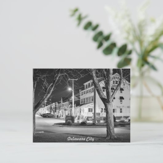 Stadt Delaware. Postkarte (Stehend Vorderseite)