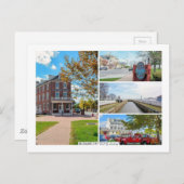 Stadt Delaware. Postkarte (Vorne/Hinten)
