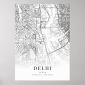 Stadt Delhi Poster (Vorne)