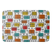 Stadt der Blätter Badematte (Vorderseite)