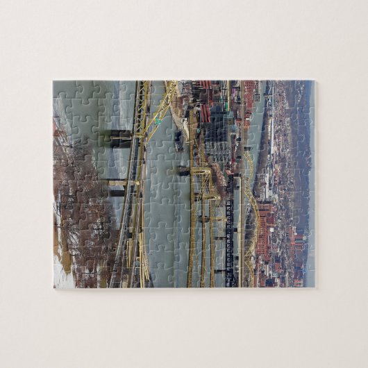 Stadt der Brücken Puzzle (Horizontal)