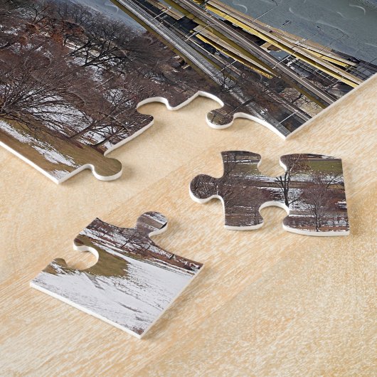 Stadt der Brücken Puzzle (Seite)