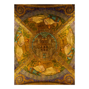 Stadt der byzantinischen poster