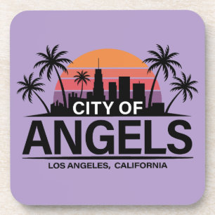 Stadt der Engel, Los Angeles, Kalifornien Getränkeuntersetzer