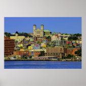 Stadt der Farben Poster (Vorne)