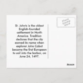 Stadt der Farben Postkarte (Rückseite)