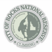 Stadt der Felsen (CLB) Aufkleber (Vorderseite)