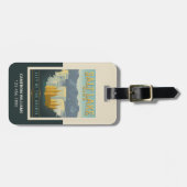 Stadt der Heiligen | Salt Lake City, Utah Gepäckanhänger (Vorderseite horizontal)