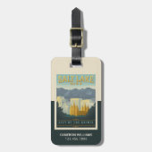 Stadt der Heiligen | Salt Lake City, Utah Gepäckanhänger (Vorderseite vertikal)