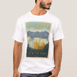 Stadt der Heiligen Salt Lake City, Utah T-Shirt