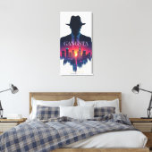 Stadt der Lichter Leinwanddruck (Insitu (Schlafzimmer))
