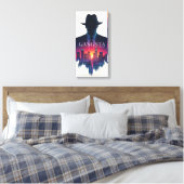 Stadt der Lichter Leinwanddruck (Insitu (Schlafzimmer))