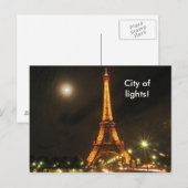 Stadt der Lichter, Stadt der Lichter! Postkarte (Vorne/Hinten)
