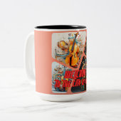 Stadt der Musiker Zweifarbige Tasse (Vorderseite Links)