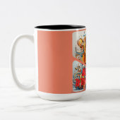 Stadt der Musiker Zweifarbige Tasse (Links)