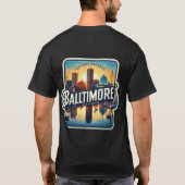 Stadt der Reflexion: Baltimore Strong T-Shirt (Rückseite)