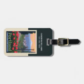 Stadt der Rose | Portland, Oregon Gepäckanhänger (Vorderseite horizontal)