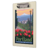 Stadt der Rose | Portland, Oregon Klemmbrett (Links)