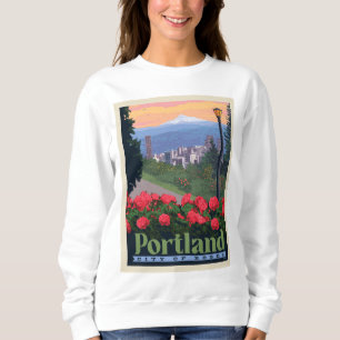 Stadt der Rose   Portland, Oregon Sweatshirt