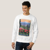 Stadt der Rose | Portland, Oregon Sweatshirt (Vorne ganz)