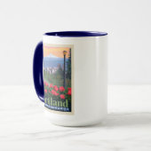 Stadt der Rose | Portland, Oregon Tasse (Vorderseite Links)