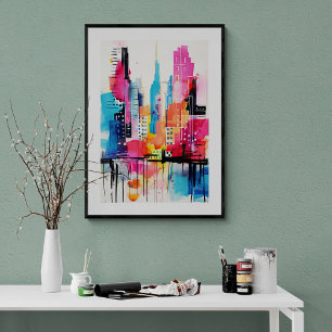 Stadt der Träume Poster drucken