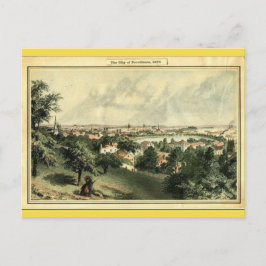 Stadt der Vorsehung 1872 Postkarte
