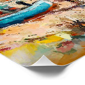 Stadt der Wärme und des Lichts Poster (Ecke)