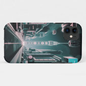 Stadt der Zukunft Case-Mate iPhone Hülle (Rückseite (Horizontal))