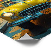 Stadt der Zukunft Poster (Ecke)