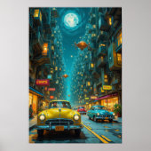 Stadt der Zukunft Poster (Vorne)