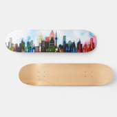 Stadt des Farbskateboards Skateboard (Horizontal)