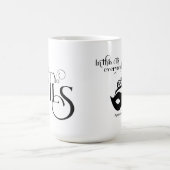 Stadt des Schleiers Tasse des Kaffees (Mittel)