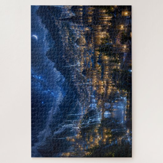 Stadt des Sternenlichts Puzzle (Vertikal)
