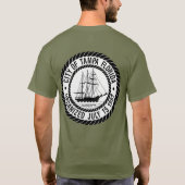 Stadt des Tampa-Siegel-T - Shirt (Rückseite)