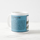 Stadt Detroit III Tasse (Vorderseite Links)