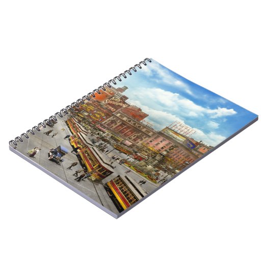 Stadt - Detroit MI - Motorstadt 1917 Notizblock (Linke Seite)